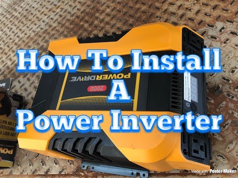 Видео: Установка инвертора в полуприцеп, самостоятельная установка, пошаговое руководство, как это сделать