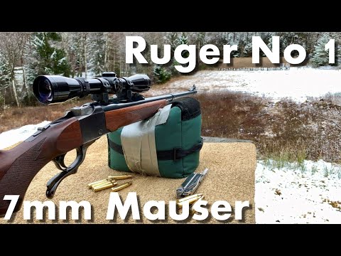 Видео: Ругер № 1 7 мм Маузер