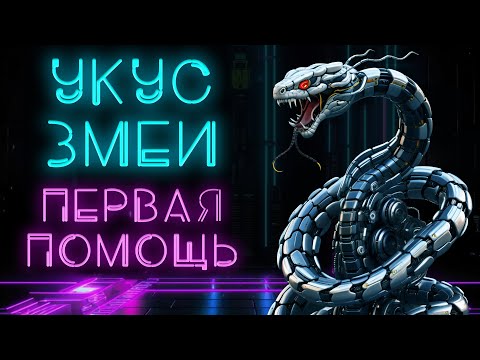 Видео: Укус змеи. Первая помощь. Что делать и чего делать не надо #ПроСМП