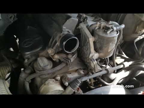 Видео: Почему по утрам дизель чмыхает во впускной коллектор Mercedes Sprinter 311CDI 2.1d, OM611
