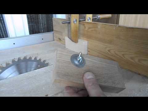 Видео: Пазы на циркулярке. Простое приспособление.