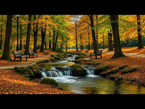 Видео: Красивая расслабляющая музыка 🍁 Перестаньте думать, музыка для снятия стресса с осенней мелодией