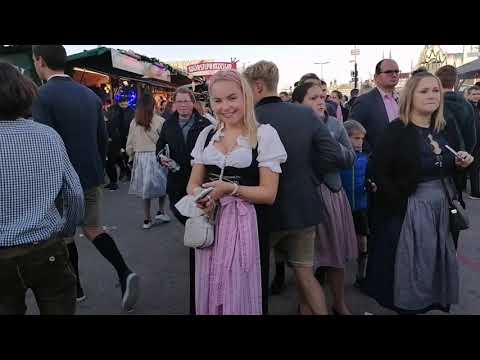 Видео: Германия. Октоберфест!!! Мюнхен.  Часть 1.