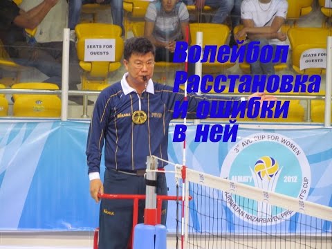 Видео: Волейбол. Расстановка/Volleyball Positions