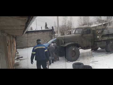Видео: ЗИЛ-157.  Лебедка.