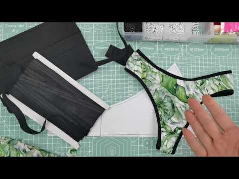 Видео: Как сшить бралетт в нахлест / выкройка
