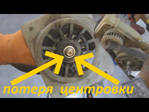 Видео: Газонокосилка Makita ELM3720 замена подшипников, центровка якоря.