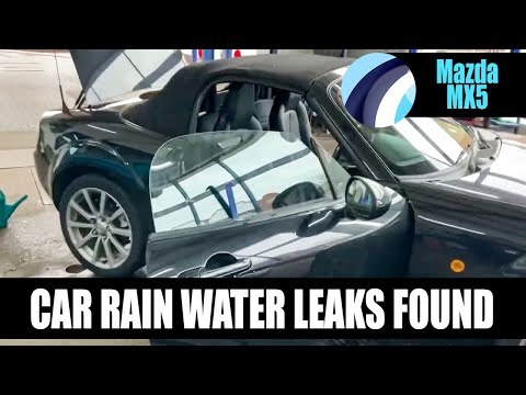 Видео: Mazda MX5 2007 | Обнаружена утечка воды