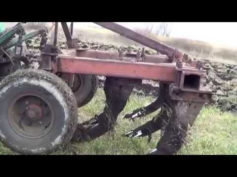 Видео: Обзор Чизельного плуга ПЧ-2.5 на тракторе Т-150К