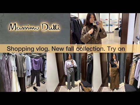 Видео: Shopping vlog Massimo Dutti / new collection / try on / обзор новой коллекции / примерка