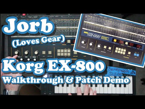 Видео: Korg EX-800 // Сплошные компромиссы или сплошной характер? // Прохождение и демоверсия