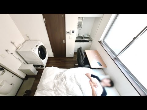 Видео: Летняя утренняя рутина в микроквартире в Токио - 7 кв. м/76 кв. футов