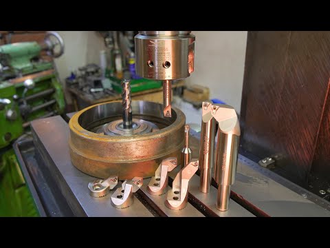 Видео: Очень точная расточная система для фрезерного станка.