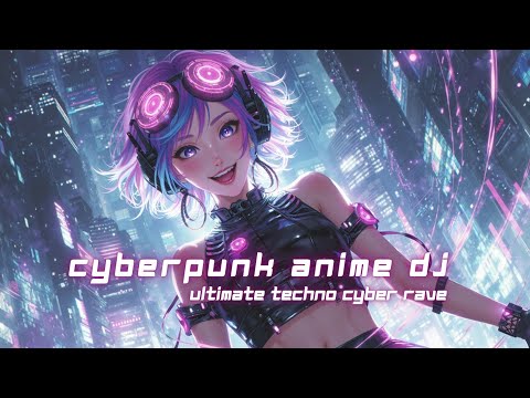Видео: Абсолютный Техно Кибер Рейв Микс: Вайбы Города Будущего
