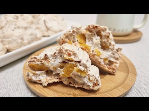 Видео: Воздушное печенье с кукурузными хлопьями и кокосовой стружкой.