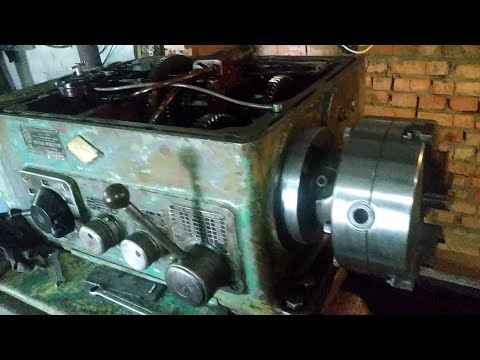 Видео: 1к62 токарный станок. Первый осмотр, ремонт, регулировка. Обустройство гаража.