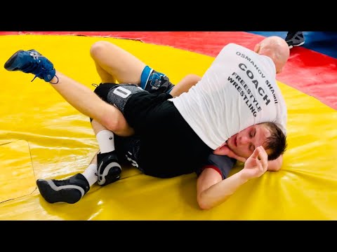 Видео: Защита от прохода в ноги и контратака. Шамиль Османович @Osmanov