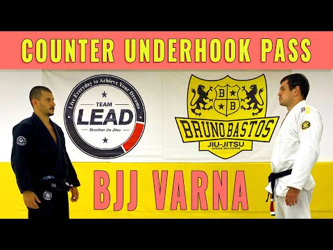 Видео: BJJ Varna - Counter underhook pass - Бразилско джу-джицу - Техника на седмицата S02 Ep03