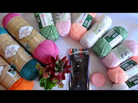 Видео: Супер посылка с пряжей от Yarn21!!! Много новинок! Ох и навяжем красоты🤗