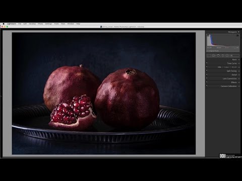 Видео: Фотографируем натюрморт. Открытый урок - Часть 2.  Обработка.