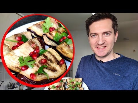 Видео: Баклажаны БЕЗ ОБЖАРКИ с ГРЕЦКИМИ ОРЕХАМИ // Полезный рецепт грузинской кухни