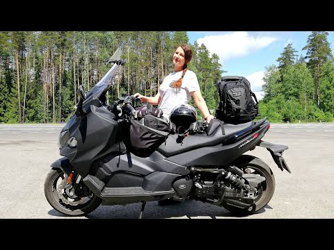 Видео: MAXSYM TL 500I Первый дальняк!!!