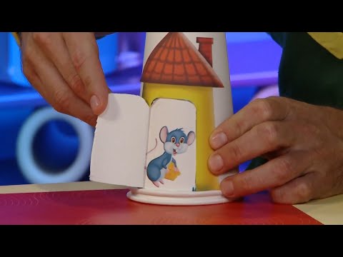 Видео: ☀️С добрым утром, малыши! Домик из стаканчика - Мастерская