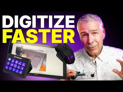 Видео: Эти инструменты помогли мне быстрее оцифровывать изображения! | Машинная вышивка для начинающих