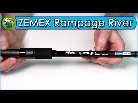 Видео: Фидер ZEMEX Rampage River Feeder 14ft до 180g - обзор