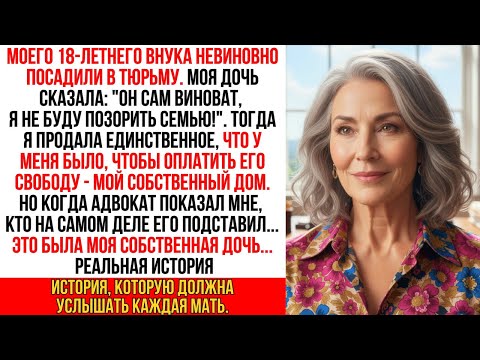 Видео: Внука посадили в тюрьму, а дочь злорадствовала. Но когда я узнала, кто его подставил, я похолодела…