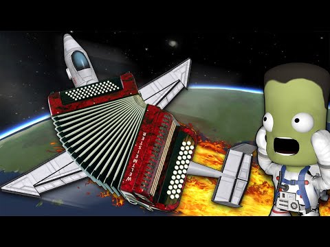 Видео: САМОЛЕТ - ГАРМОШКА | Kerbal Space Program (KSP)