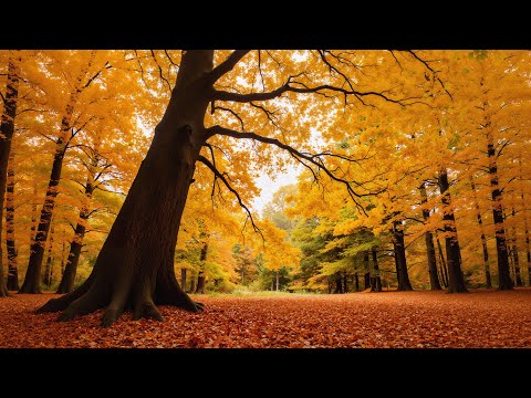 Видео: Красивая расслабляющая музыка 🍁 Мягкие осенние звуки для релаксации и медитации