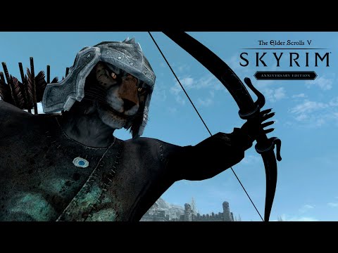 Видео: Skyrim AE - Легенда, Выживание и Лучник! ( Пиксельный Стрим!  ) 2