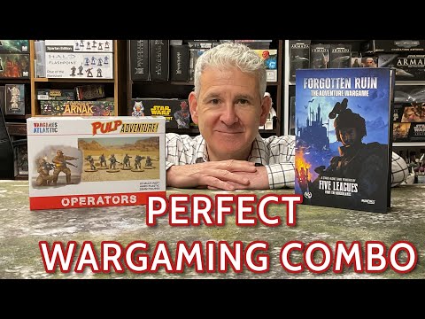 Видео: Wargames Atlantic Operators и Forgotten Ruin Adventure Wargame — идеальное сочетание