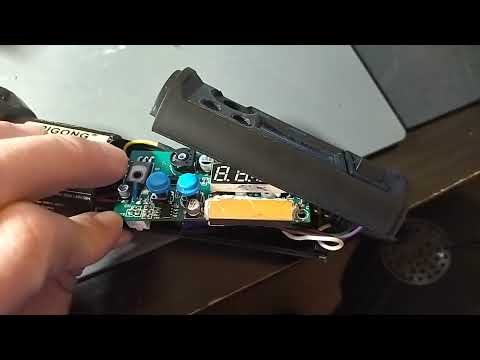 Видео: Ремонт фена Pigong PG8018LCD (обновлённая версия)