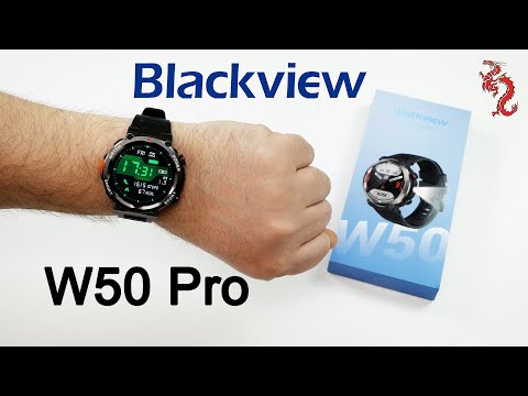 Видео: НОВЫЕ умные часы с точным шагомером и 2-х недельной работой //Blackview W50 Pro