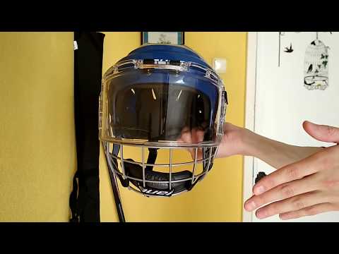 Видео: Обзор, мнение владельца гибридной маски Bauer Hybrid Shield