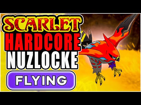 Видео: ХАРДКОР НАЗЛОК POKEMON SCARLET - ТОЛЬКО ЛЕТАЮЩИЕ ПОКЕМОНЫ