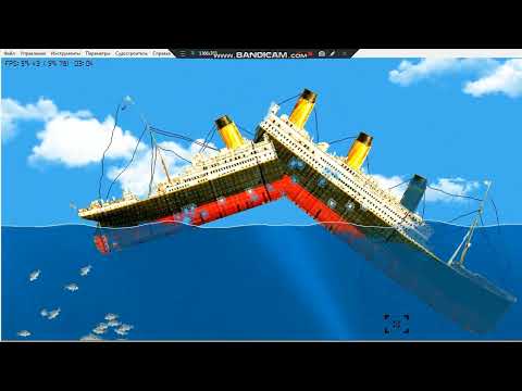 Видео: дурачусь в игре Floating Sandbox