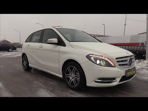 Видео: 2014 Mercedes-Benz B 180. Обзор (интерьер, экстерьер, двигатель).