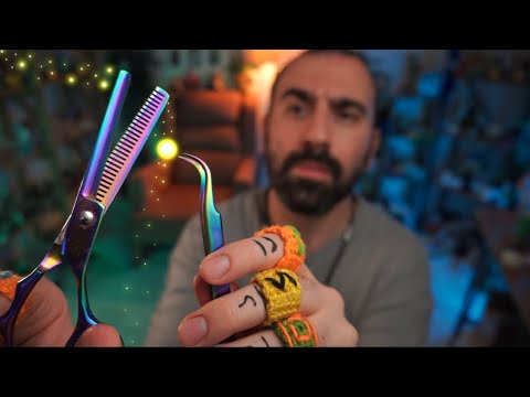 Видео: АСМР для людей, которые собирают негативную энергию, как будто это их хобби ✂️✨