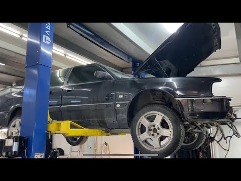 Видео: Audi 200 3B вскрываем мотор . После кривых рук