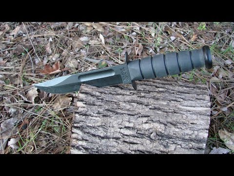 Видео: Нож для выживания KA-BAR