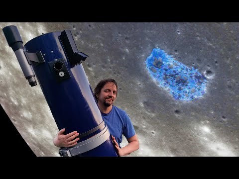 Видео: Съемка Голубого озера на Луне