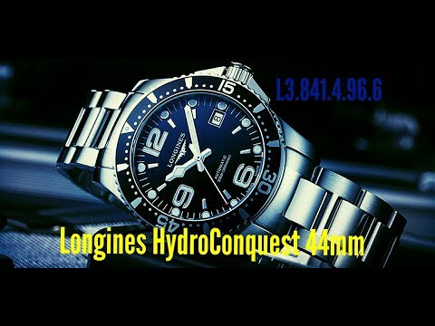 Видео: Longines HydroConquest 44mm или лучший дайвер в классе.