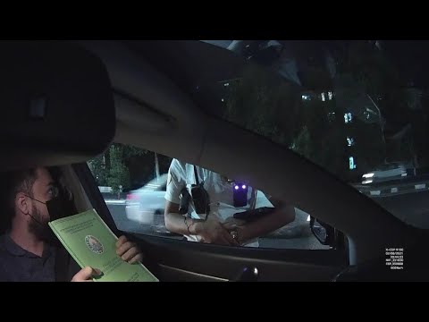 Видео: Уз. ГАИ. Қонунни билмайдиган  ДАН ходимига хатто уйнинг кадастр хужжати хам кўрсатилди.