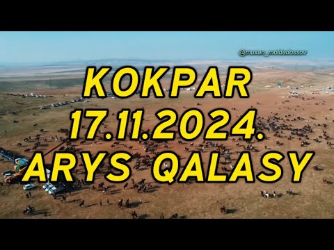 Видео: АРЫС ҚАЛАСЫ - ЖАСҰЛАН МЫРЗАНЫҢ ЕЛДЕН БАТА АЛУ ТОЙ КӨКПАРЫ 17.11.2024.