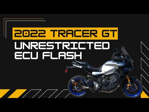 Видео: Yamaha MT09 Tracer GT 2022 года выпуска получает прошивку блока управления Moore Mafia и настройк...