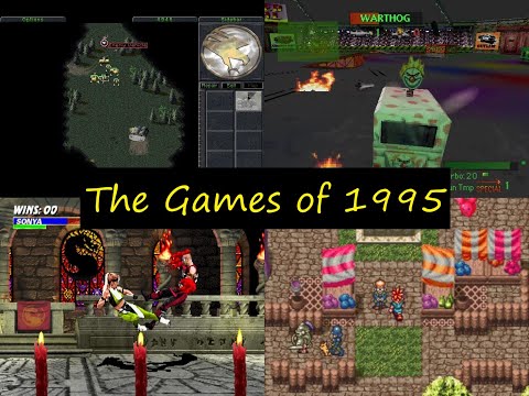 Видео: 30 лет назад: Игры 1995 года — в скольких из них вы играли?