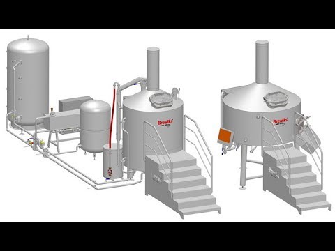 Видео: Варка на пивоварне BREWIKS 1000л.